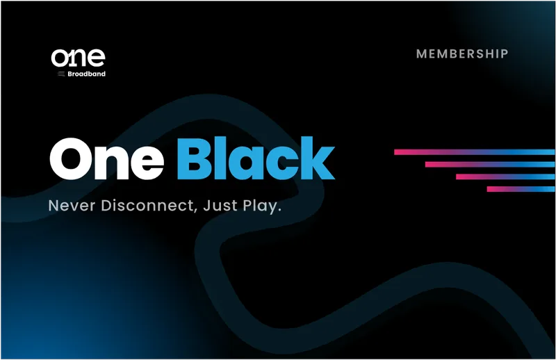 One Black membership card